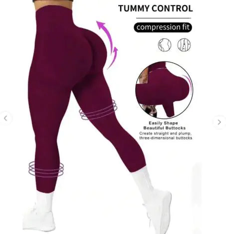 Seamless Yoga Pants High Waist