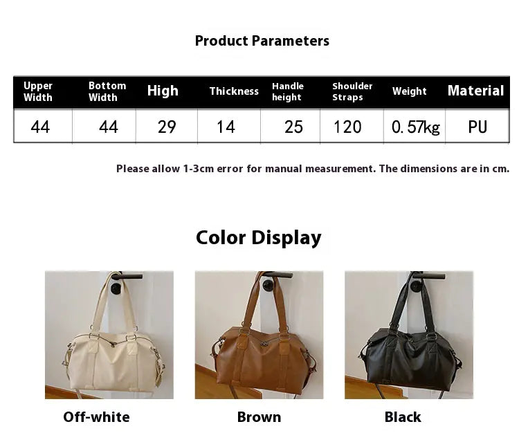 Fashion Women's Hand Carrying Large Capacity Shoulder Bag