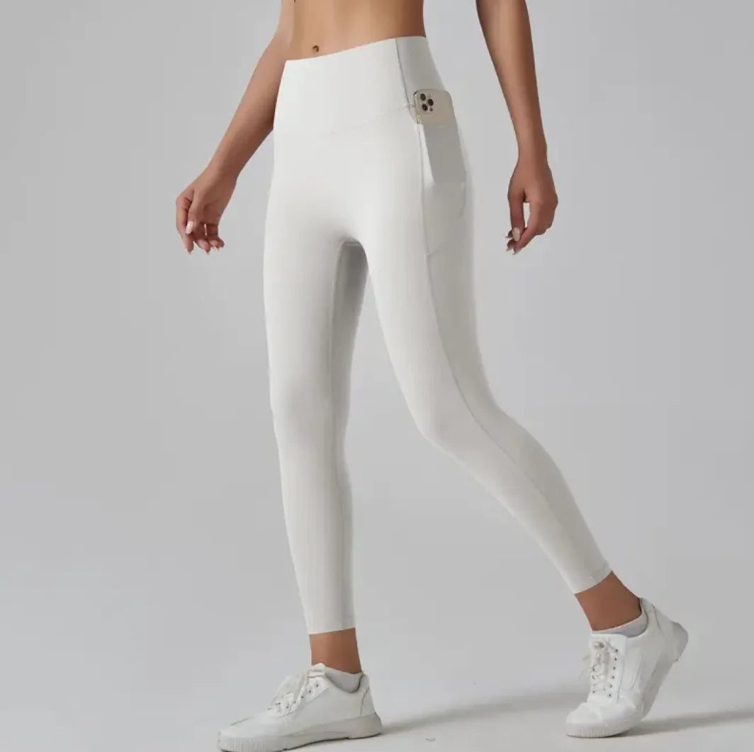 High-Waist Quick-Dry Fitness Pants