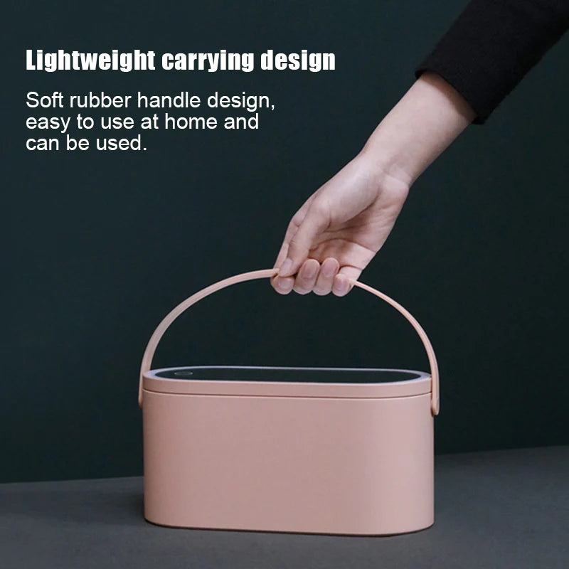 Nouvelle boîte de maquillage Portable pour femmes, avec miroir éclairé par LED, organisateur de rangement de cosmétiques en voyage, 2020