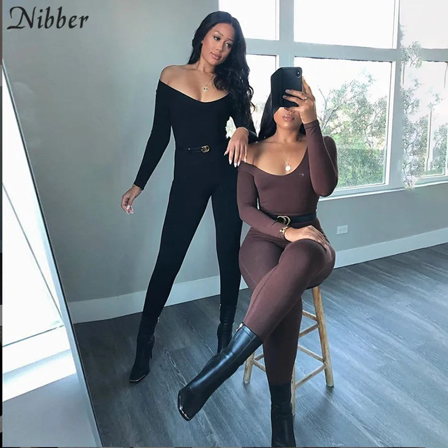 Nibber-Barboteuses de fitness pour femmes, Combishort basique, Vêtements décontractés, Marron, Activité, Streetwear, Salopette, Y2K, 2023