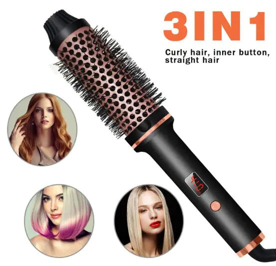 Multifunctional Hair Curler & Straightening Comb