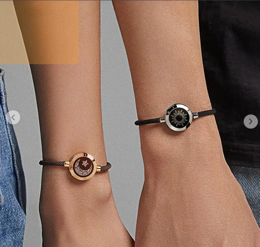 Sun-Moon Couple Bracelet