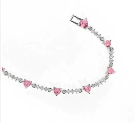 Bracelet Rhinestone Nœud Doux