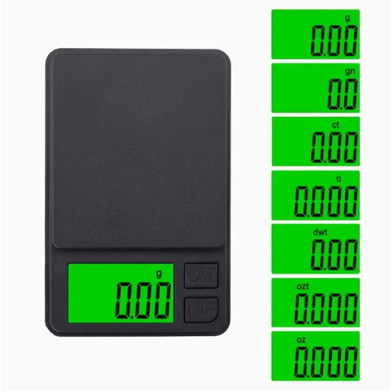 Mini balance de poche de précision avec écran LCD rétro4.2, balance numérique pour grammes, aliments, bijoux, onces, céréales, voyage, 1000g x 0.1g