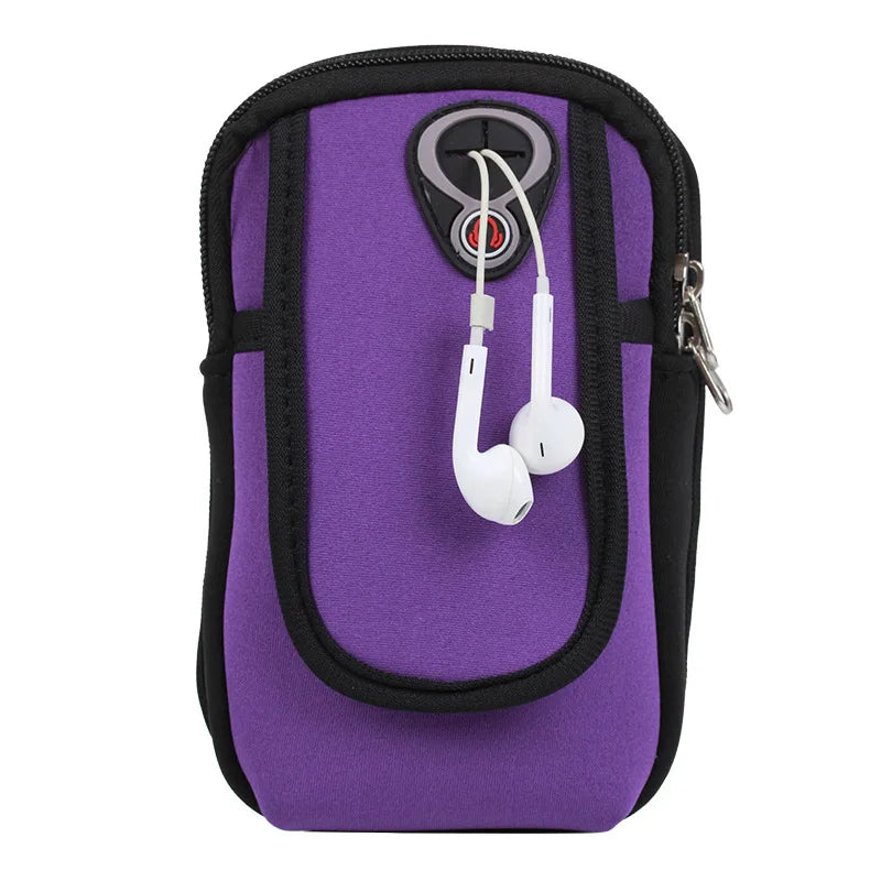 Sac de sport pour téléphone portable, brassard pour jogging iPhone 15 Pro Max, étui à manches, sacs de course, accessoires confortables, étanche