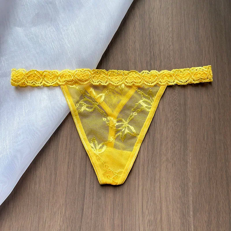 String en dentelle avec nom personnalisé, culotte de bikini avec lettre en cristal, string, slip taille basse, bijoux de corps sexy, cadeau chaud pour femme