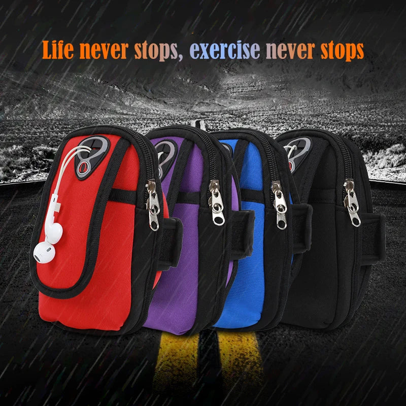 Sac de sport pour téléphone portable, brassard pour jogging iPhone 15 Pro Max, étui à manches, sacs de course, accessoires confortables, étanche