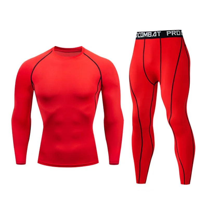 Ensembles de sous-vêtements thermiques pour hommes, compression Smile Sweat, séchage rapide, vêtements thermiques, qualité supérieure, hiver, nouveau