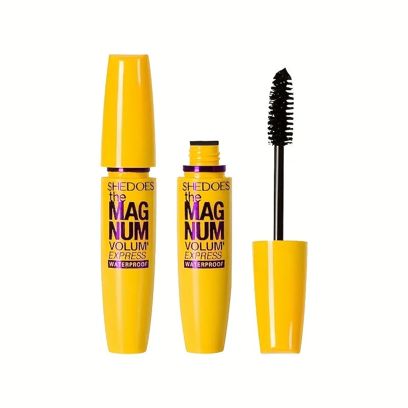 Mascara noir 4D, fibre liquide, imperméable, UNIS issant, allongeant, curling