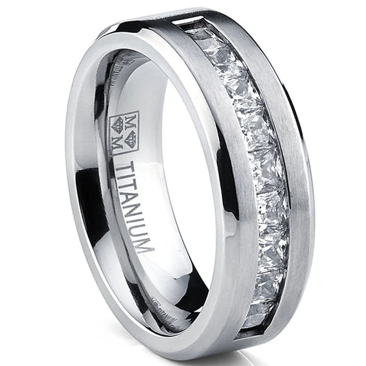 Men's Luxury Diamond Wedding Ring