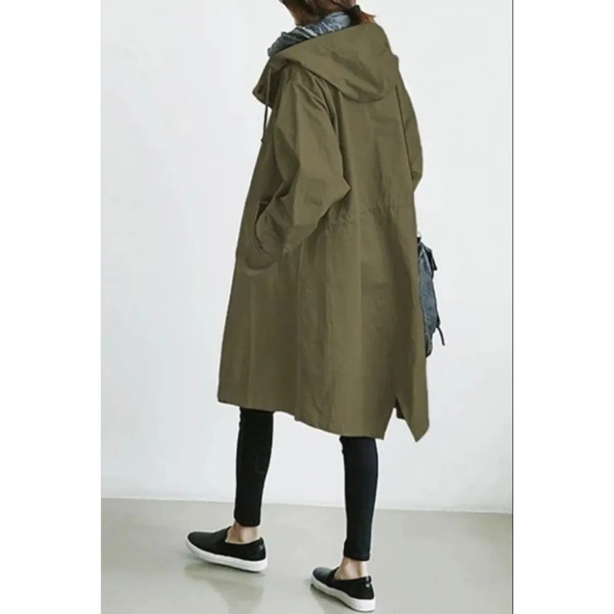 Oversized Women's Korean Style Slim Windbreaker