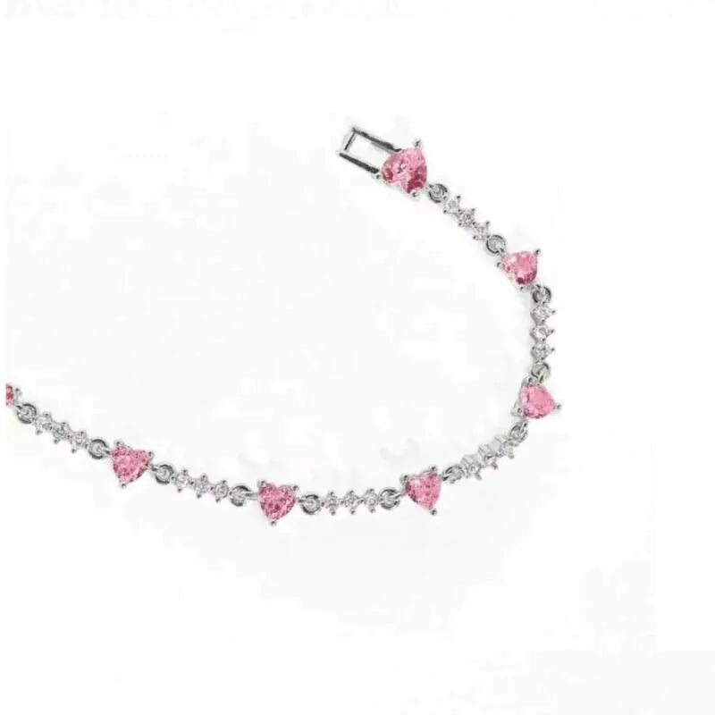 Bracelet Rhinestone Nœud Doux