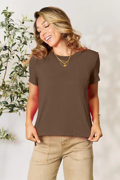 Essential Round-Neck Top-